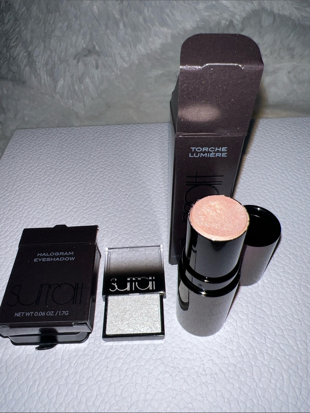 Surratt Halogram Single Eyeshadow — Interstellar + Torche Lumiere: Diamante
